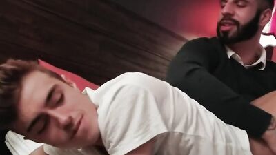 Stepson Disciplined By Hot Stepdaddy